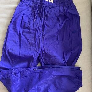 Nike Vintage 80s Blue Parachute Pants
